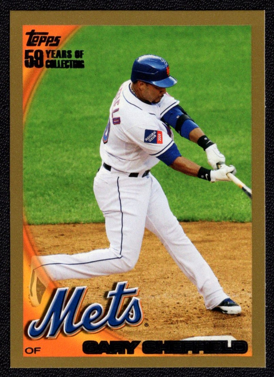 2010 Topps #299 Gary Sheffield Gold Parallel 1425/2010