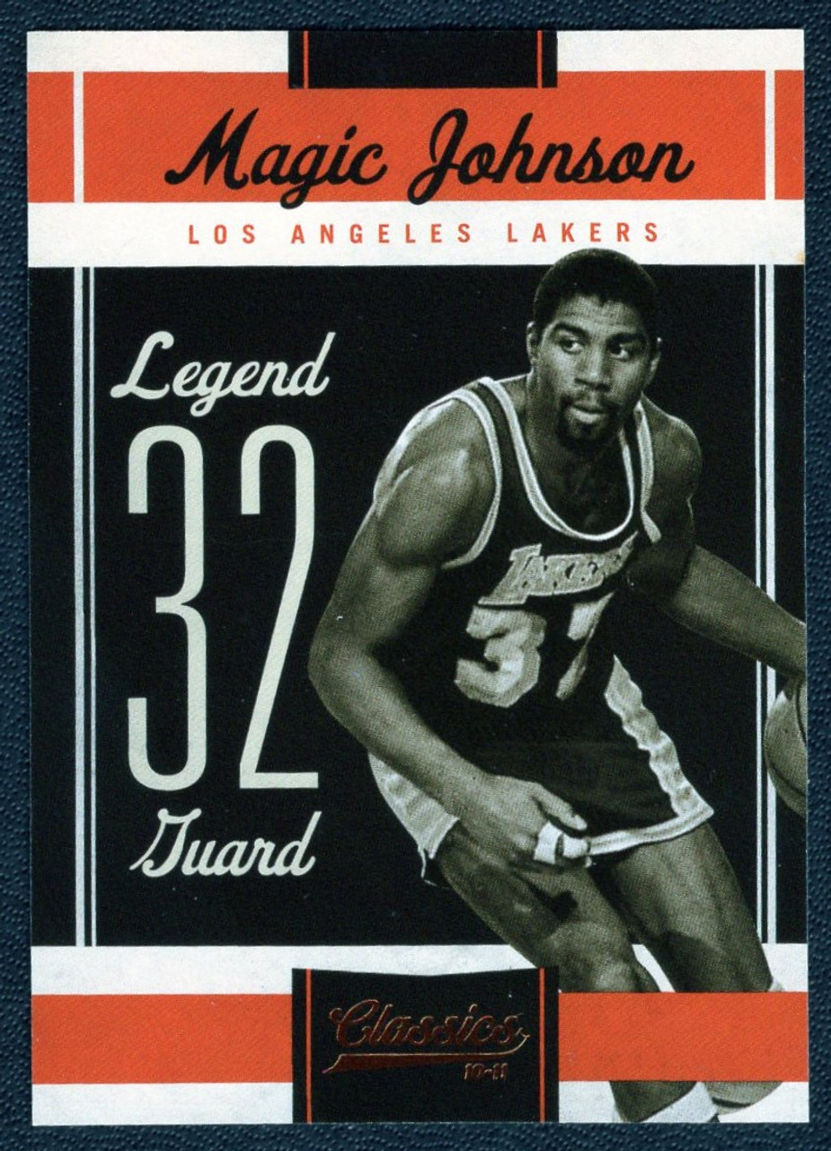 2010/11 Panini Classics #134 Earvin "Magic" Johnson Bronze Parallel 412/999