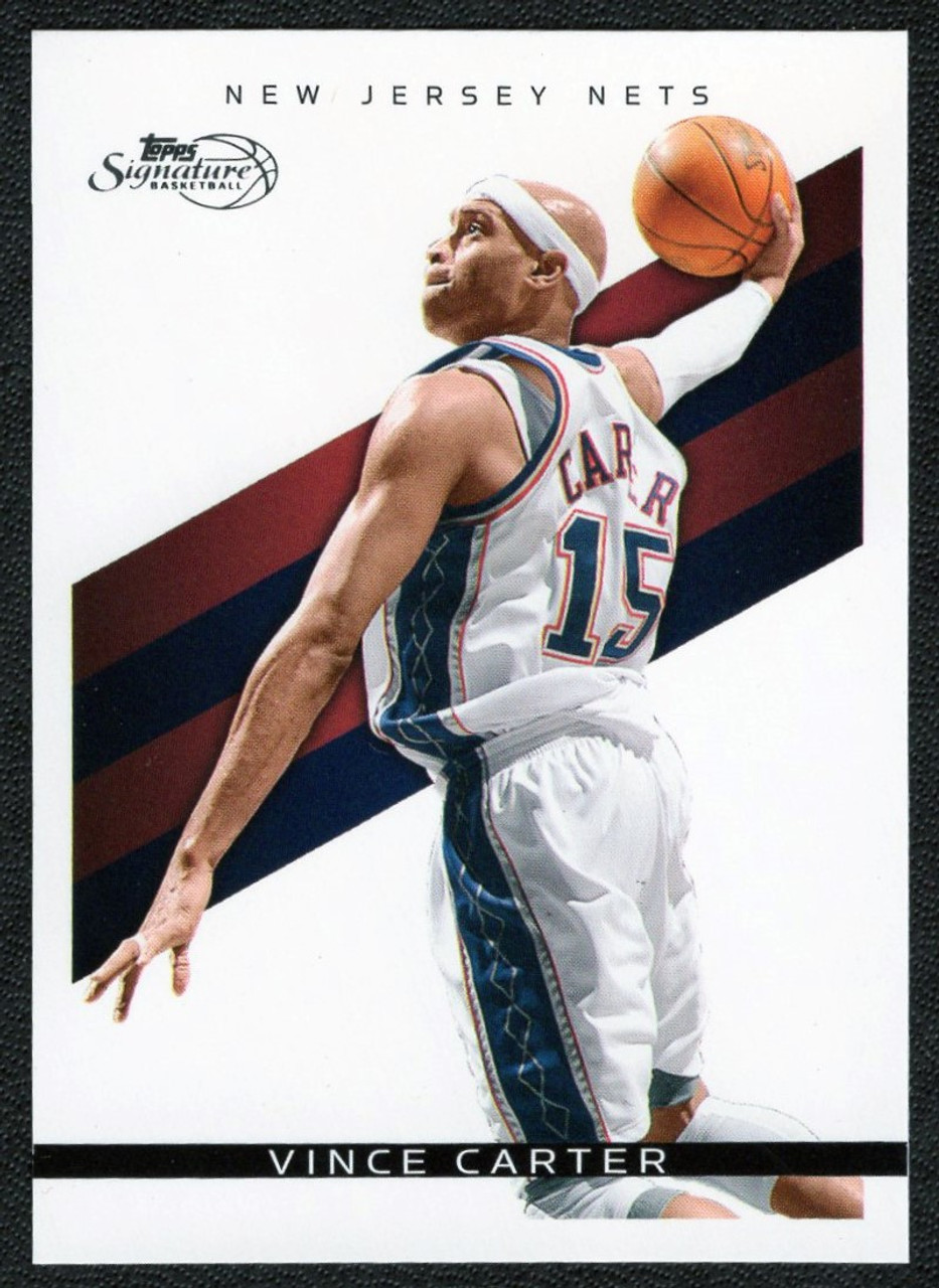 即納HOTVince Carter 2008-09 Topps Signature Autograph #065/599＋おまけ1枚（/＃869) その他