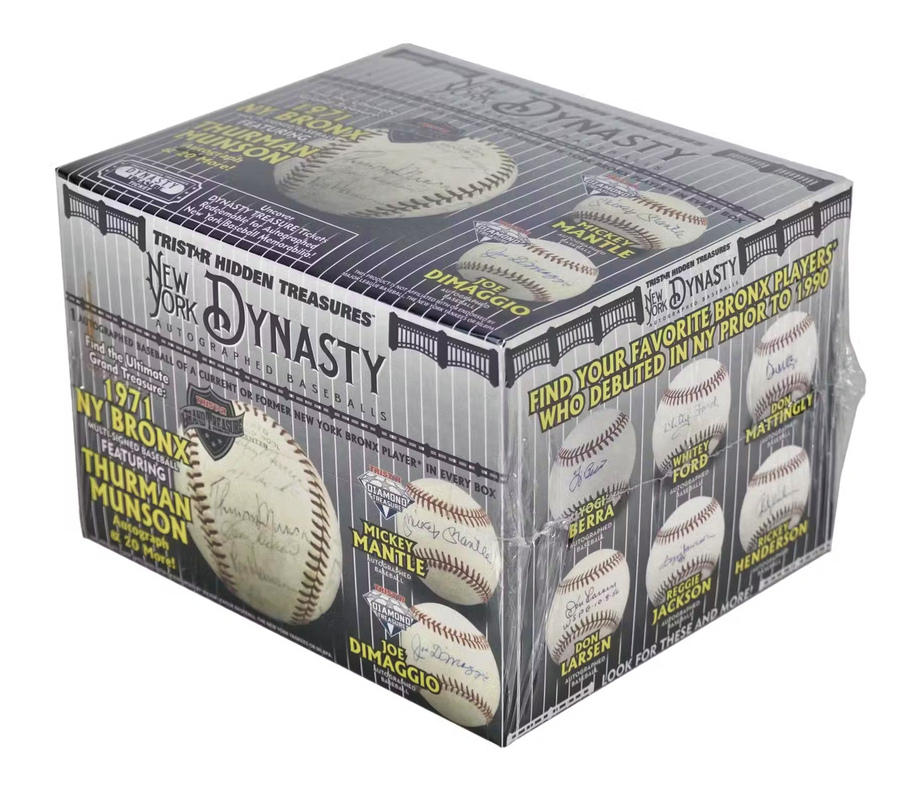 2023 TriStar Hidden Treasures New York Dynasty Autographed Baseball Box