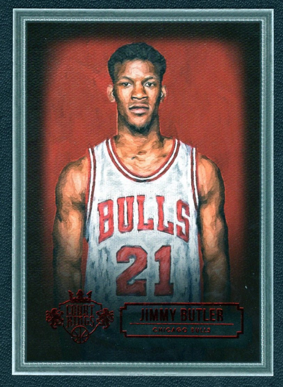 2014/15 Panini Court Kings #6 Jimmy Butler Portraits Ruby Parallel 097/100