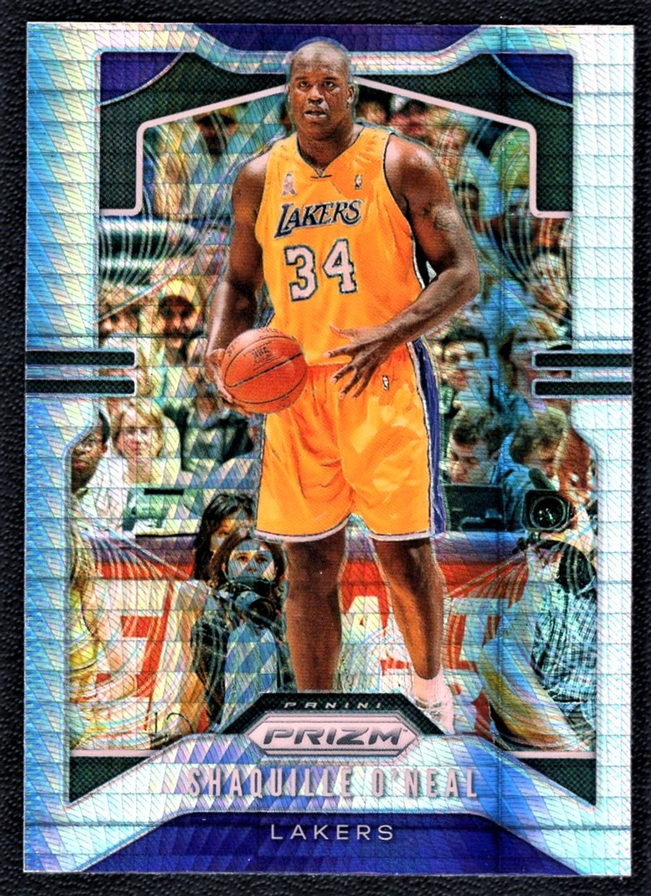 2019/20 Panini Prizm #11 Shaquille O'Neal Silver Hyper Prizm