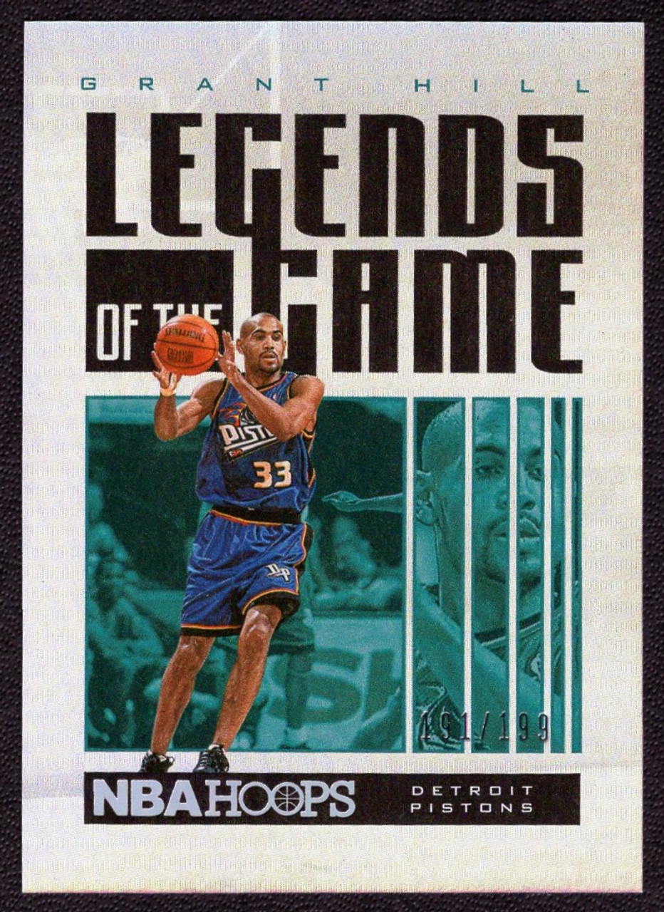 2020/21 Panini Hoops #36 Grant Hill Legends Of The Game Parallel 191/199