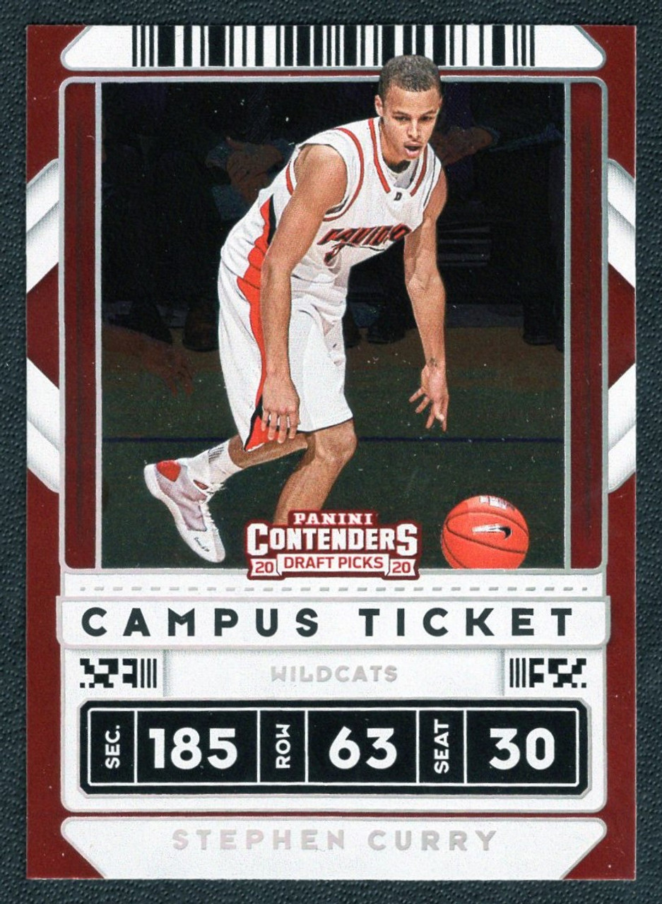 2020 Panini Contenders Draft Picks #1 Stephen Curry Variation