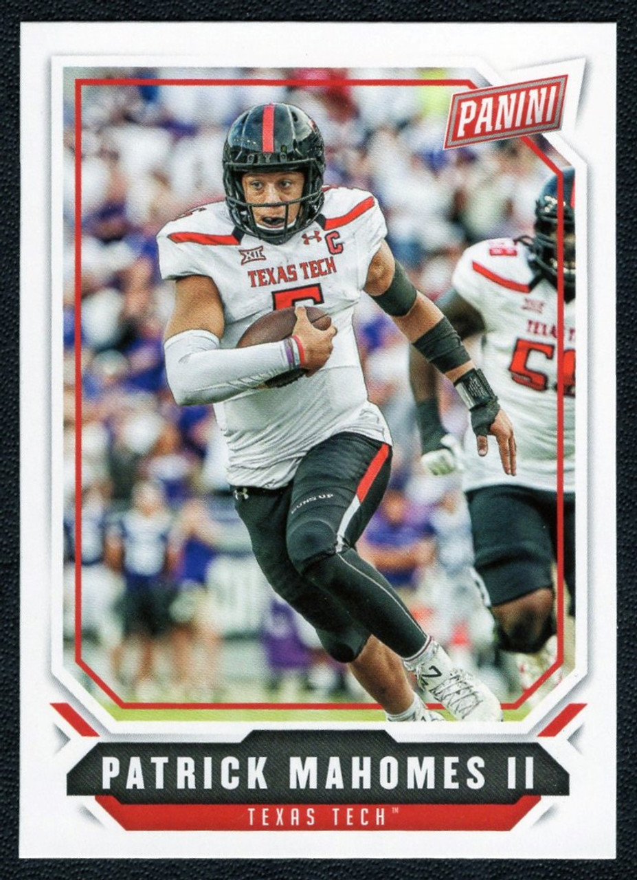 2018 Panini The National #19 Patrick Mahomes II "Running"