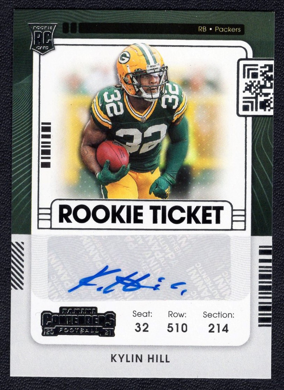 2021 Panini Contenders #259 Kylin Hill Rookie Ticket Autograph