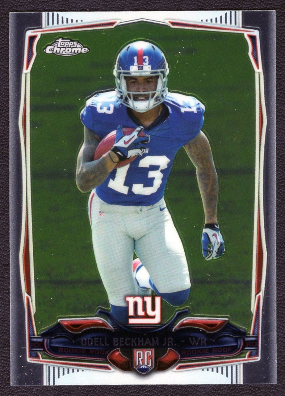 2014 Topps Chrome #117 Odell Beckham Jr. Rookie