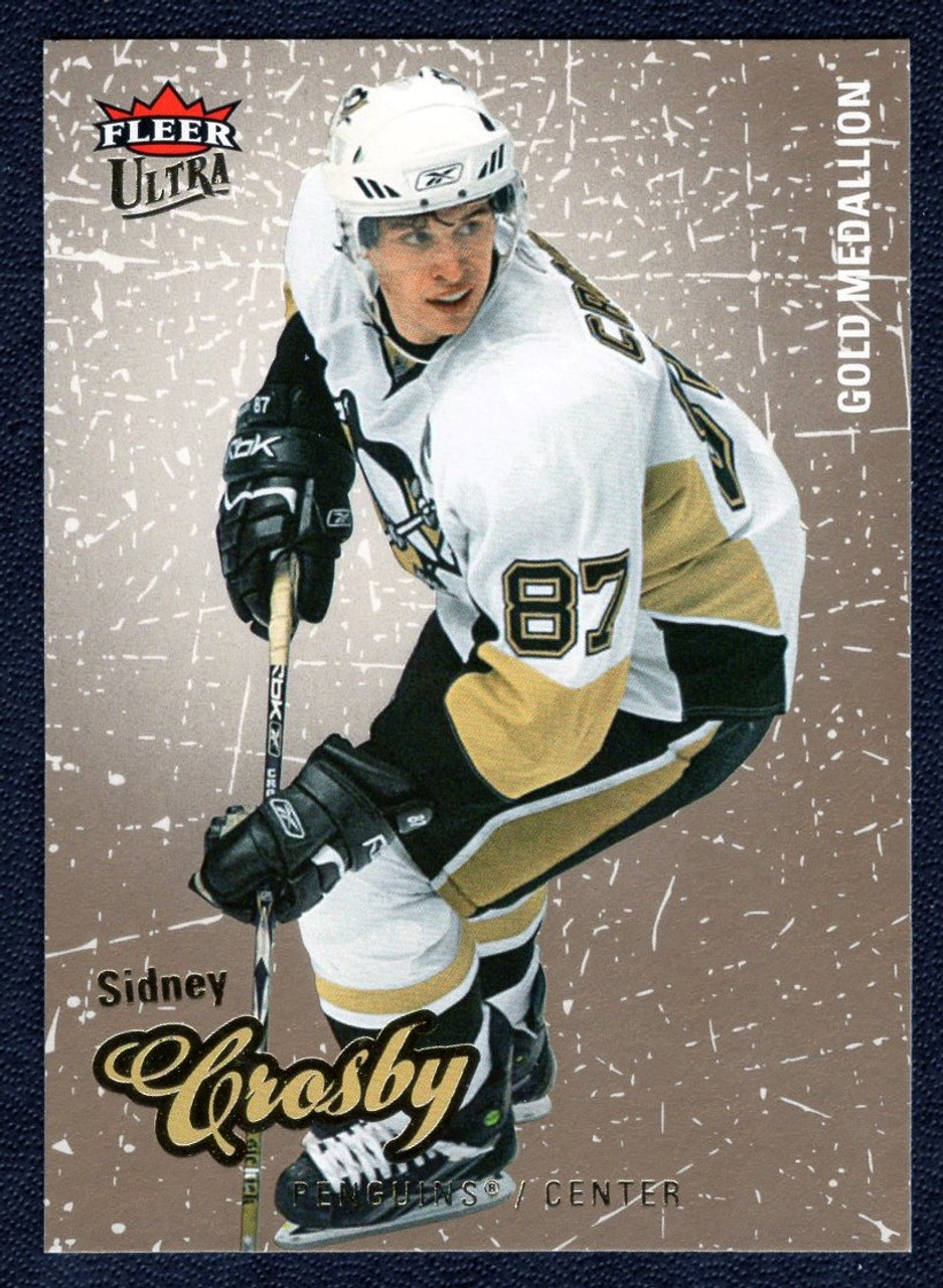 2008-09 Fleer Ultra #74 Sidney Crosby Gold Medallion