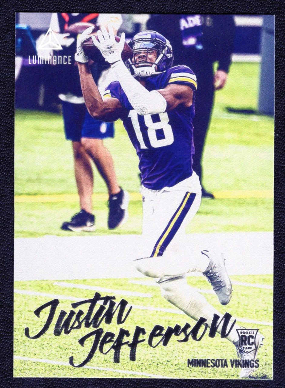 2020 Panini Chronicles #217 Justin Jefferson Luminance Rookie/RC