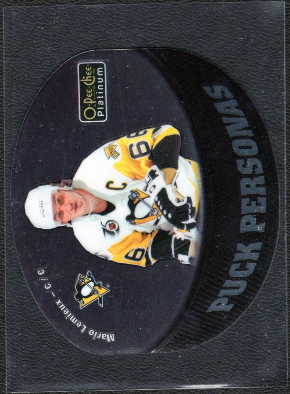 2016-17 Upper Deck OPC Platinum #PP-1 Mario Lemieux Puck Personas Die Cut