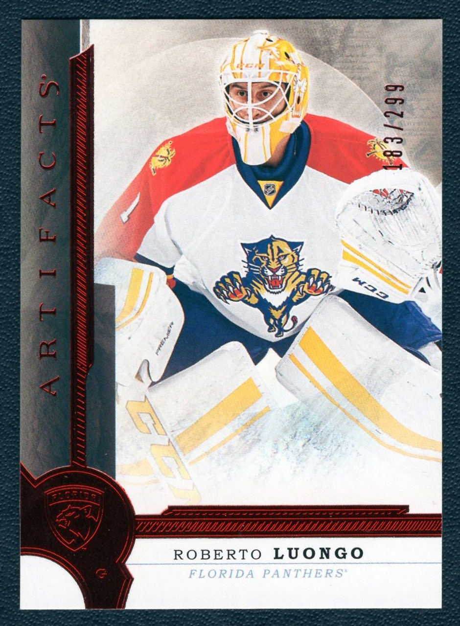 2016-17 Upper Deck Artifacts #38 Roberto Luongo Red Parallel 183/299