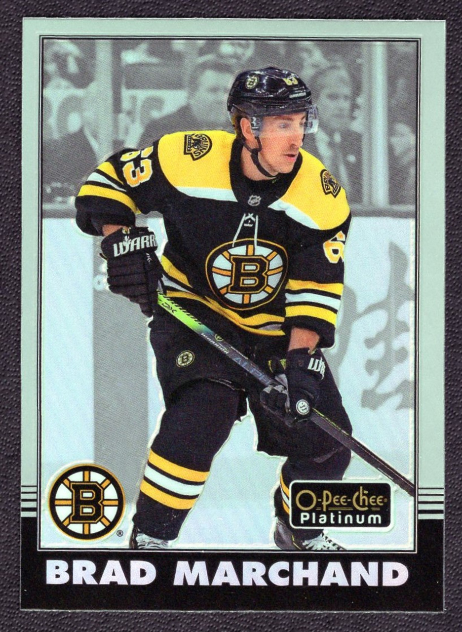 2020-21 Upper Deck OPC Platinum #R-10 Brad Marchand Rainbow Parallel