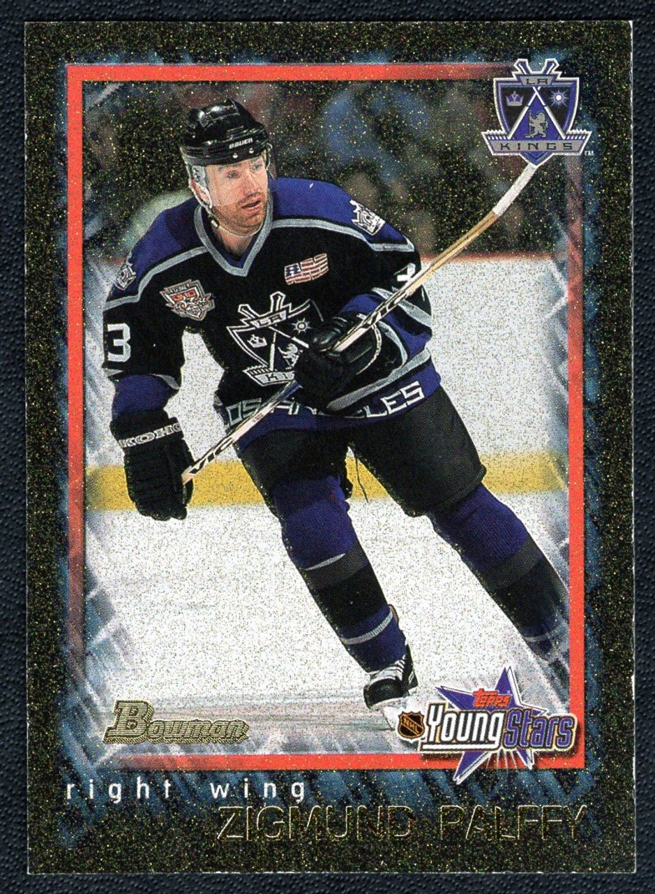 2001-02 Bowman Young Stars #40 Zigmund Palffy Gold Parallel 108/250 