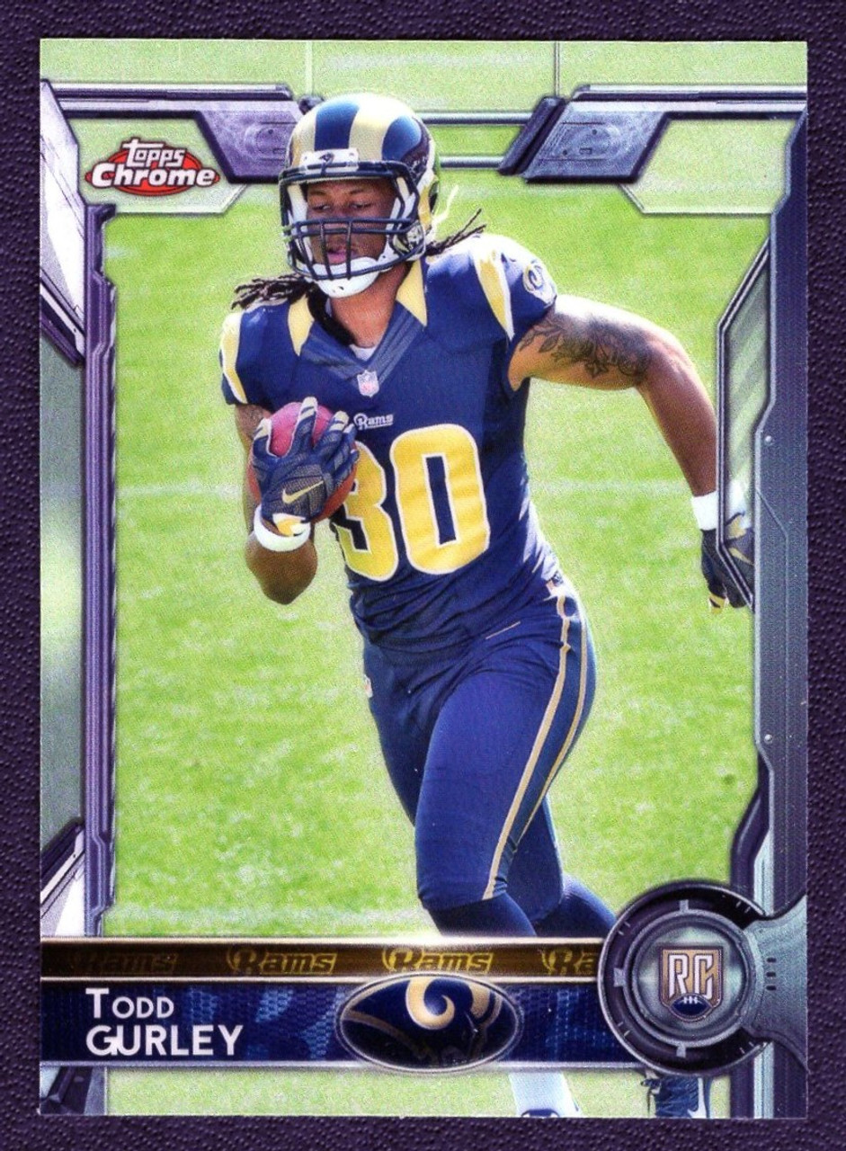 2015 Topps Chrome #110 Todd Gurley Rookie
