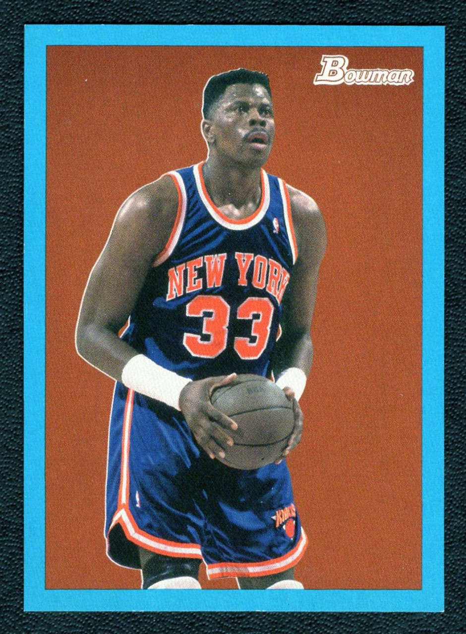 2009/10 Bowman #92 Patrick Ewing Retro 1948 Blue Parallel 0136/1948