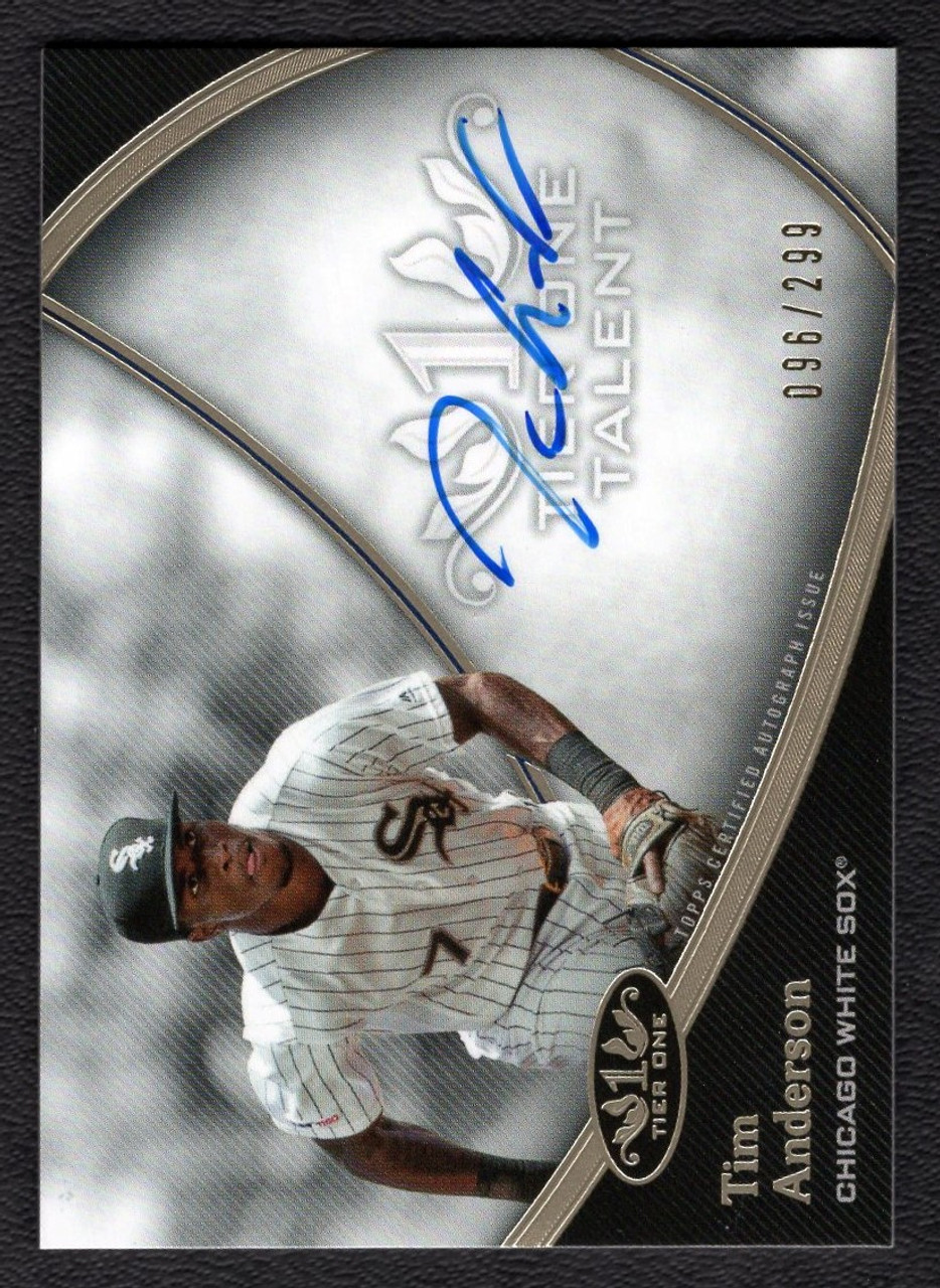 2020 Topps Tier One #T1TA-TA Tim Anderson Tier One Talent