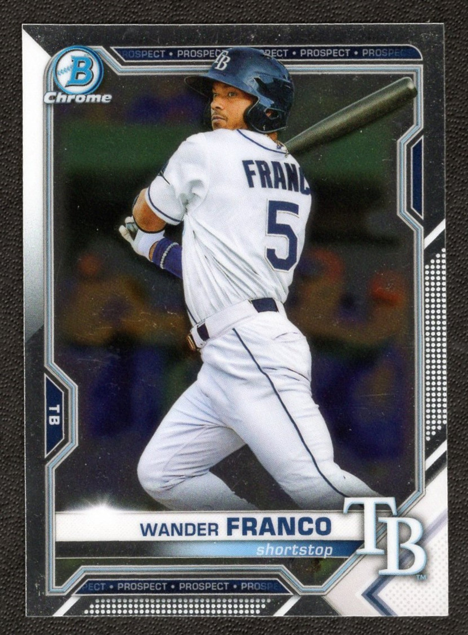 2021 Bowman Chrome #BCP-57 Wander Franco 