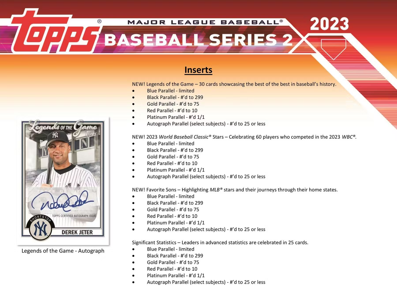 2023 TOPPS Series 2 2023 World Baseball Classic U-Pick your Player