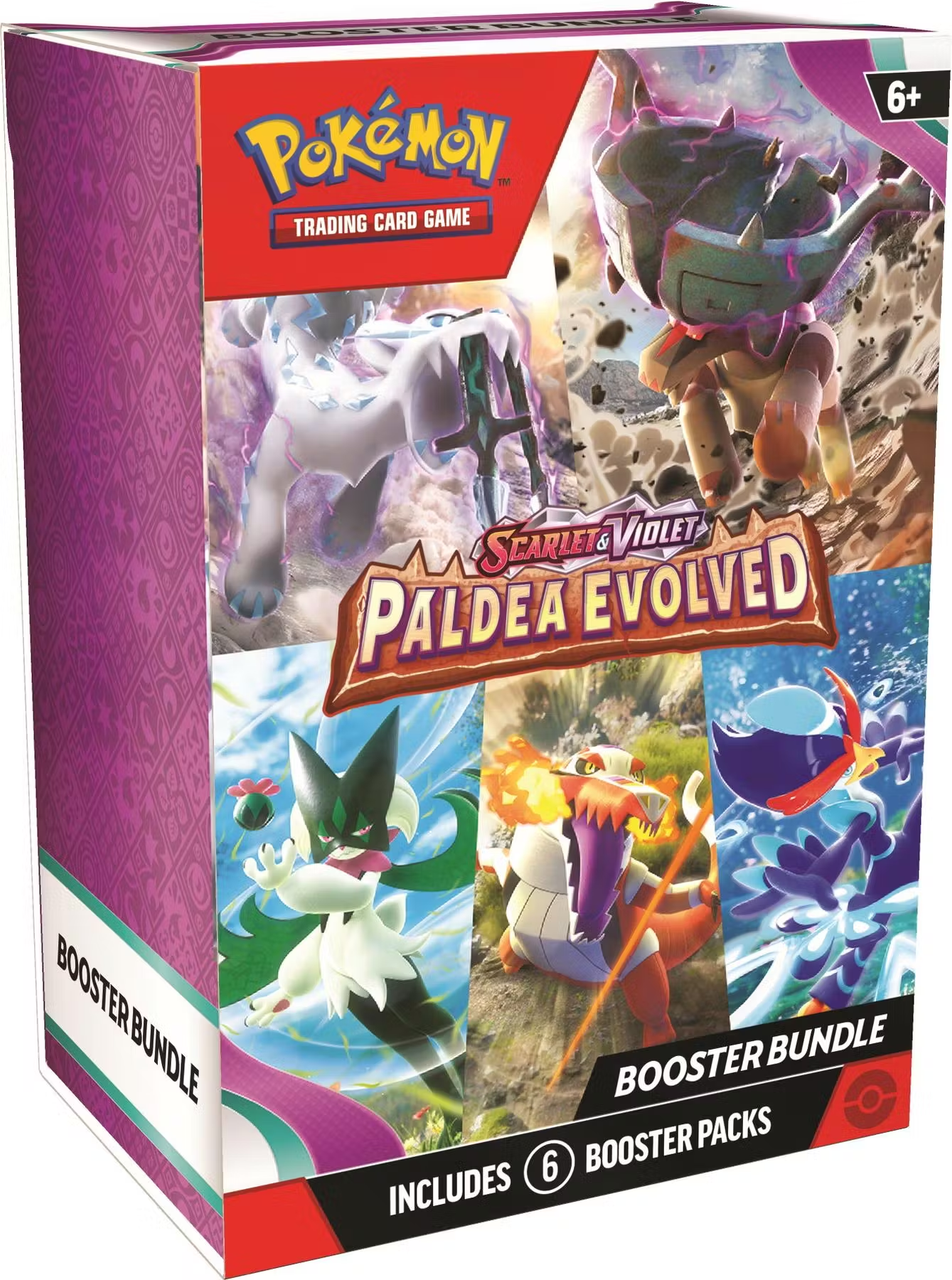 Pokemon Scarlet & Violet: Paldea Evolved Booster Bundle Box
