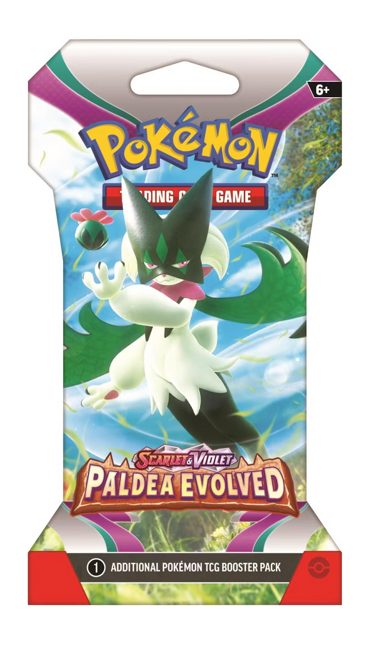 Pokemon Scarlet & Violet: Paldea Evolved Sleeved Booster Pack