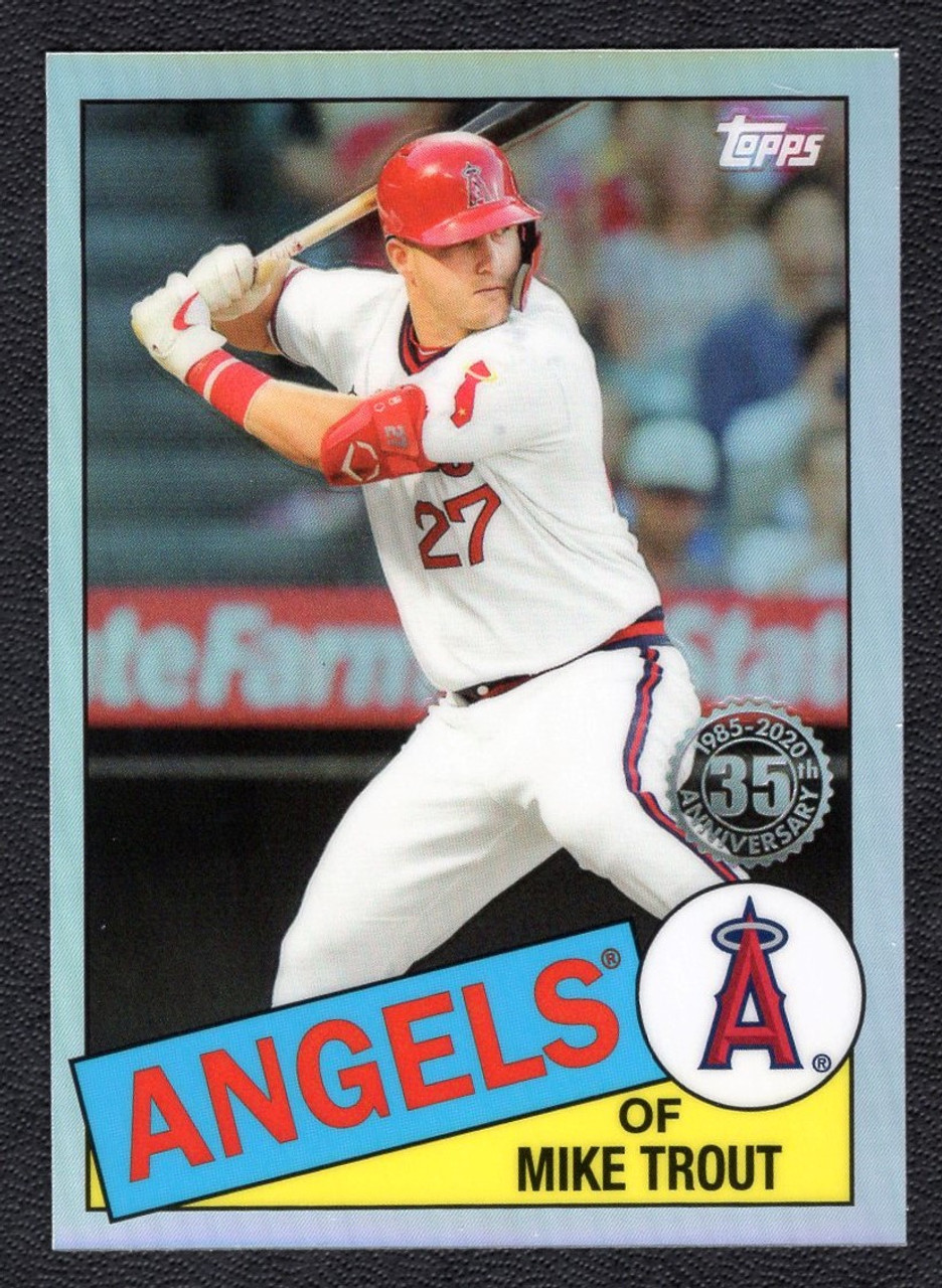 2020 Topps #85TC-1 Mike Trout 35th Anniversary Chrome