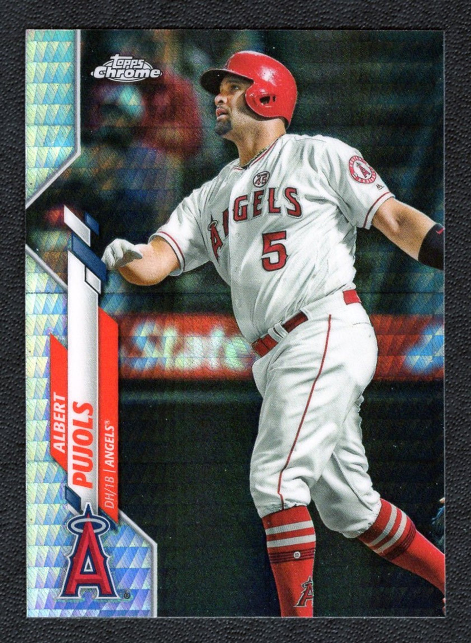 2020 Topps Chrome #127 Albert Pujols Prism Refractor