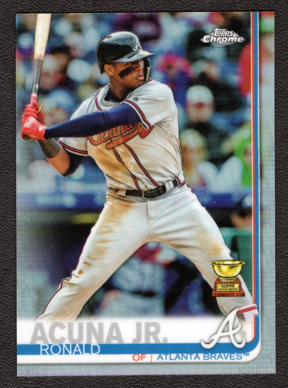 2019 Topps Chrome #117 Ronald Acuna Jr. Refractor