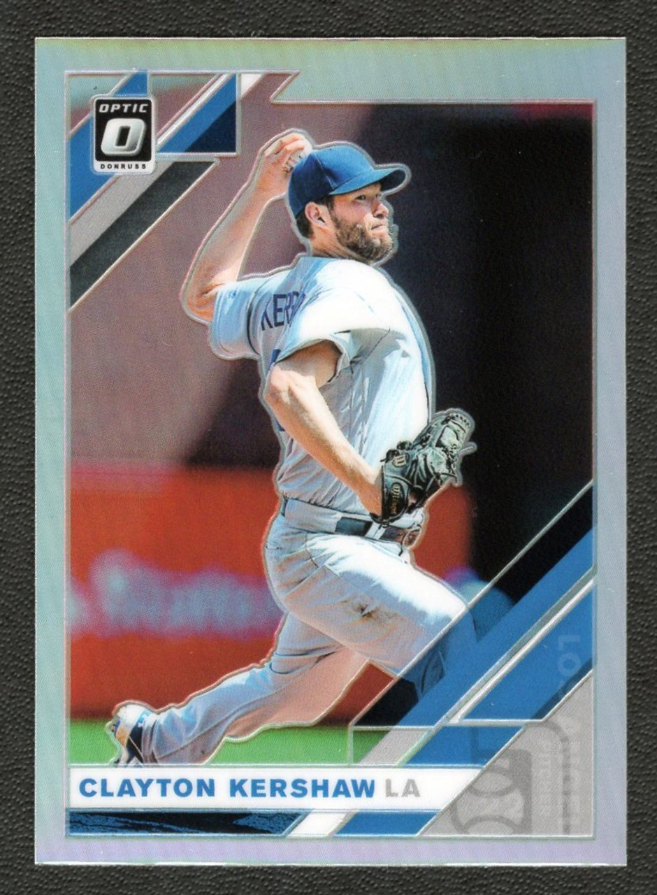 2019 Panini Donruss Optic #178 Clayton Kershaw Prizm