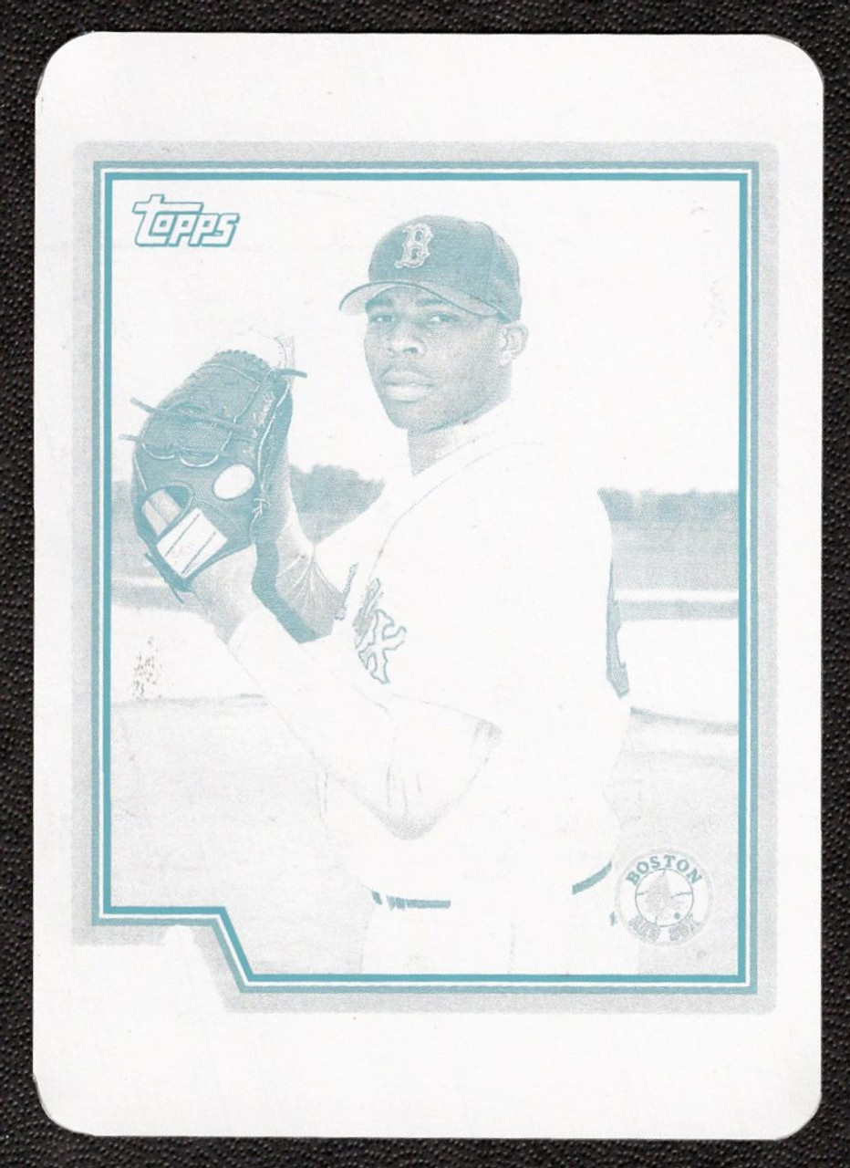 2004 Topps Traded & Rookies #T206 Jerome Gamble Black Printing Plate 1-of-1