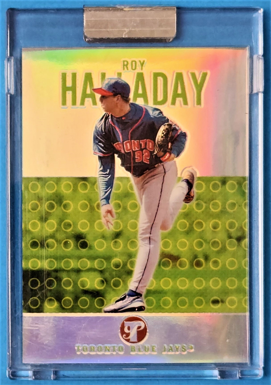 2003 Topps Pristine #57 Roy Halladay Uncirculated Refractor 62/99 (Encased)