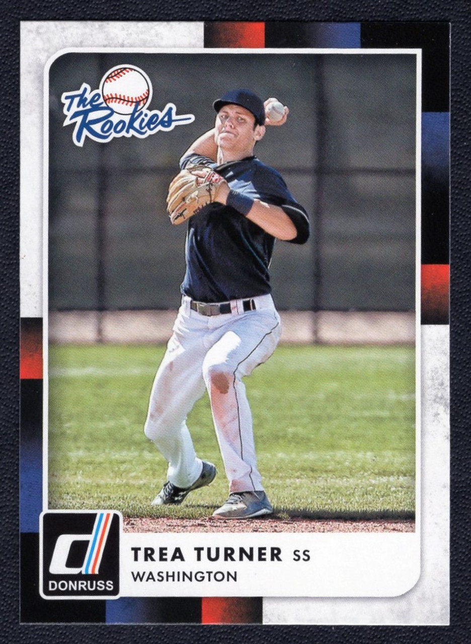 2016 Topps Baseball #103 Trea Turner Rookie Card