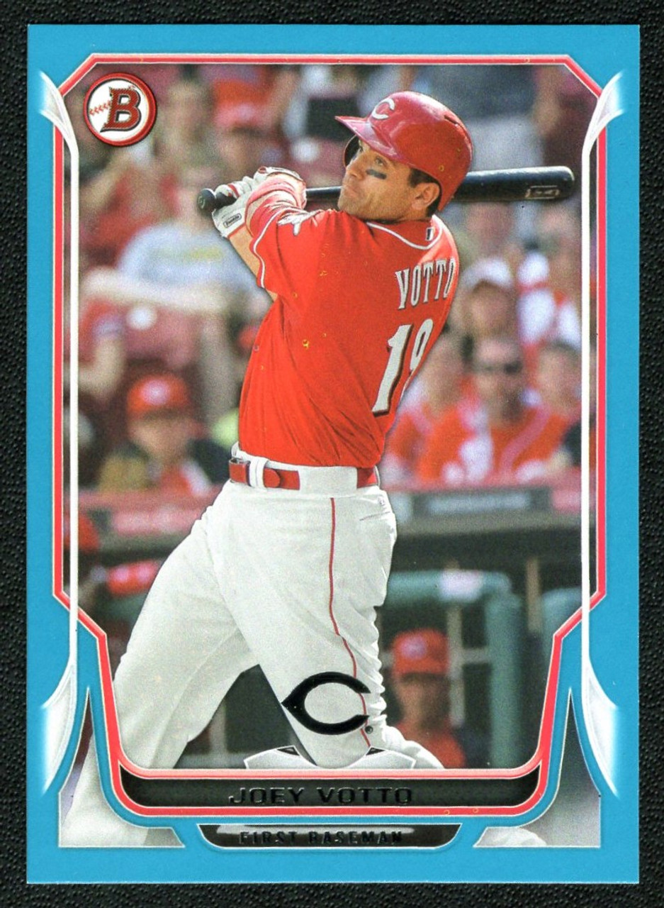 2022 Topps Series 1 Baseball Joey Votto Jersey Number Medallion Card