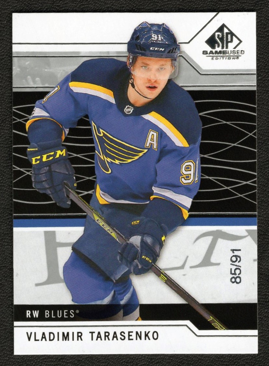 2018-19 Upper Deck SP Game Used #19 Vladimir Tarasenko 85/91