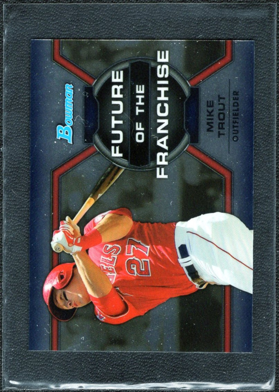 2013 Bowman Draft #FF-MT Mike Trout Future Of The Franchise Mini