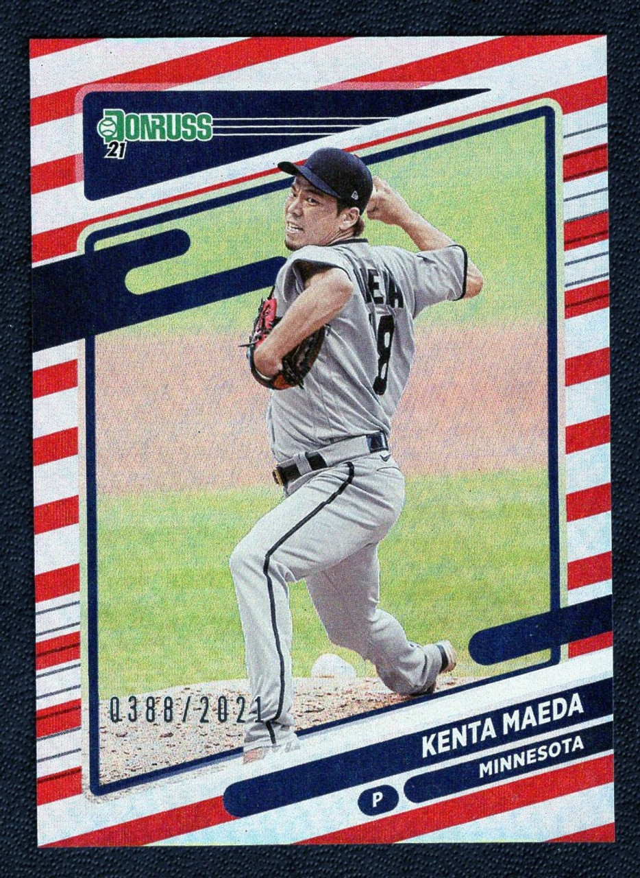 2021 Panini Donruss #176 Kenta Maeda Independence Day Parallel 0388/2021