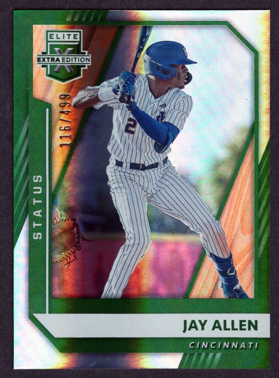 2021 Panini Elite Extra Edition #30 Jay Allen Status Green Parallel 116/499