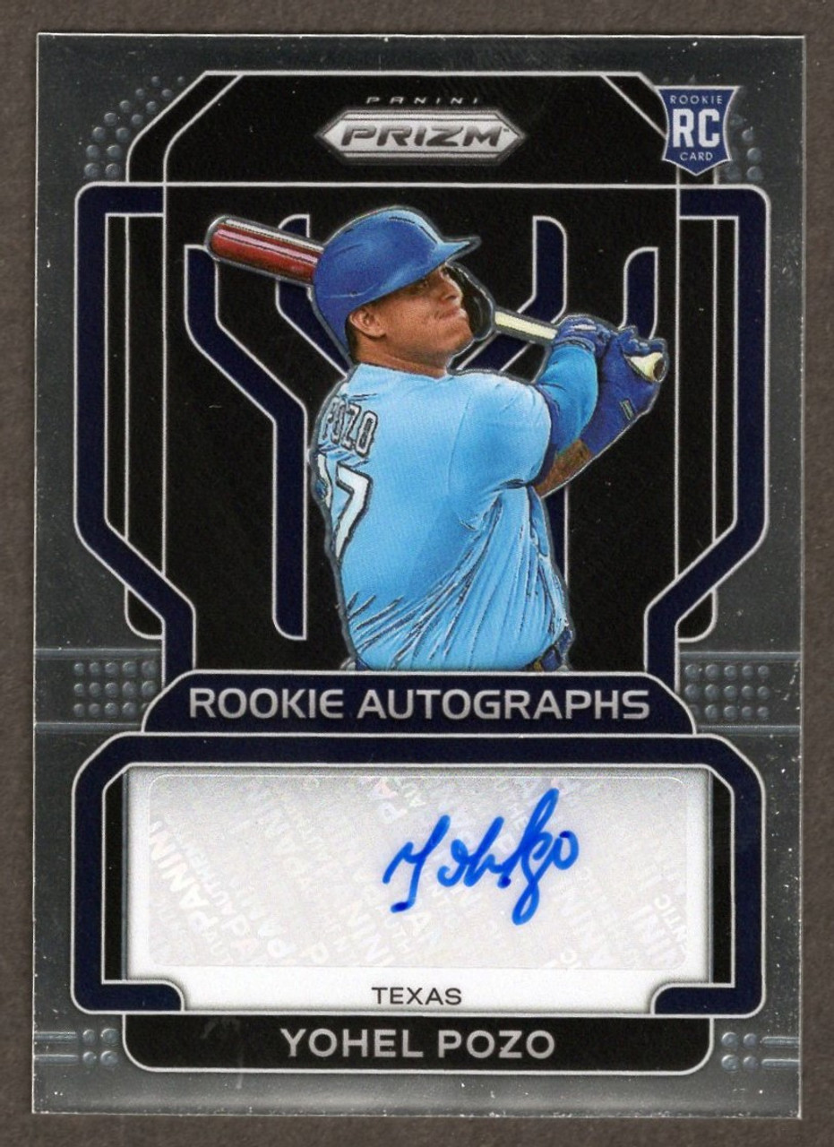 2022 Panini Prizm #RA-YP Yohel Pozo Rookie Autograph 