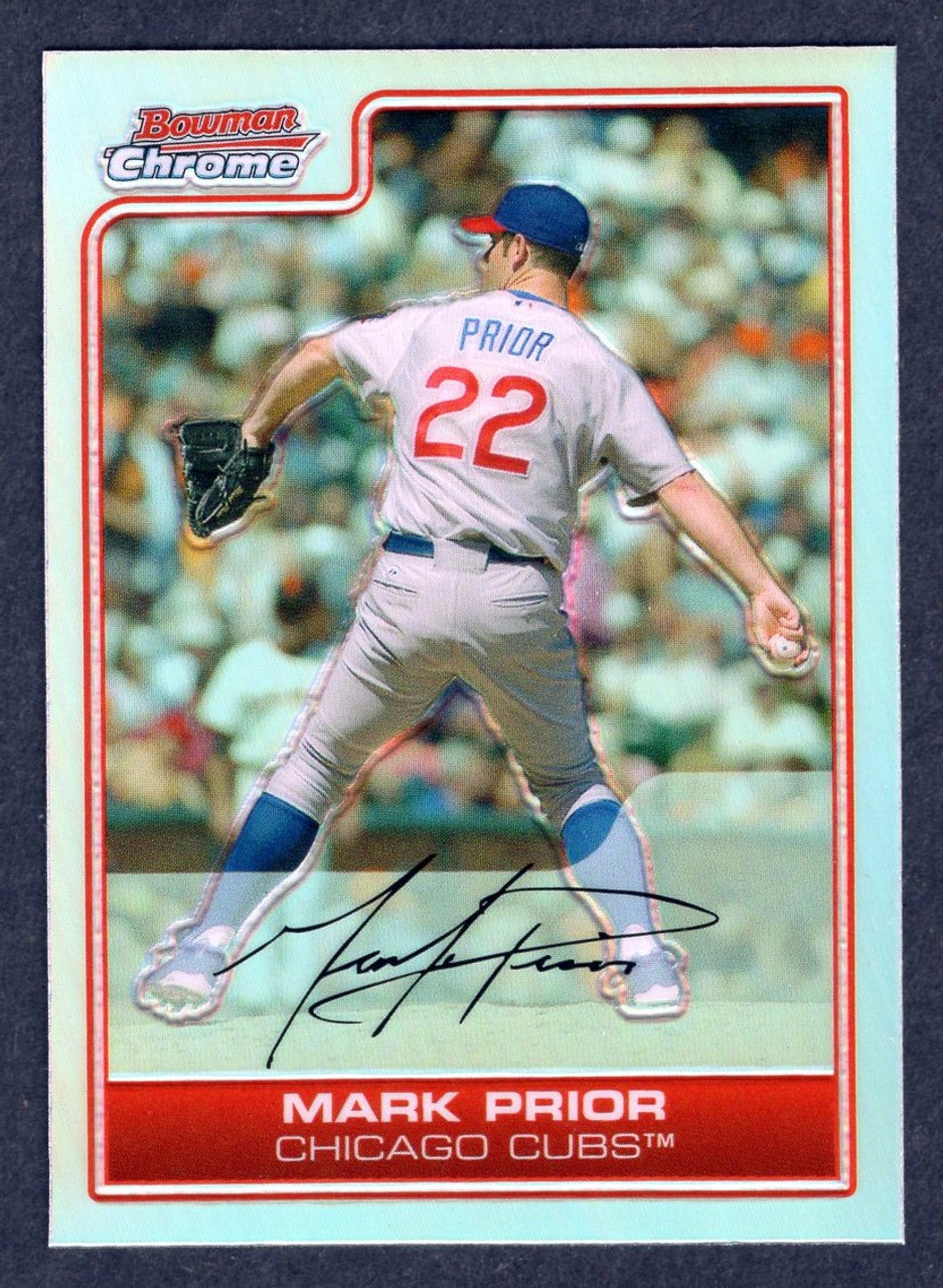 2006 Bowman Chrome #198 Mark Prior Refractor