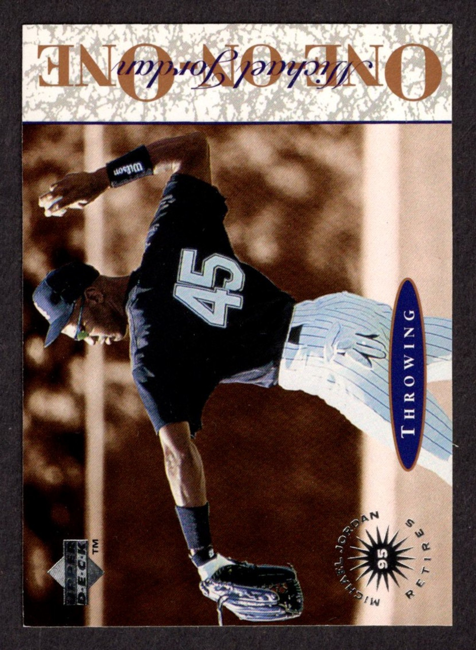 1995 Upper Deck #1 Michael Jordan One On One (Throwing)