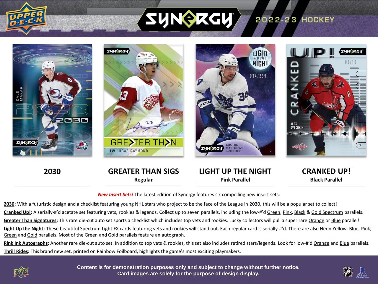 2022/23 Upper Deck Synergy Hockey Hobby Box