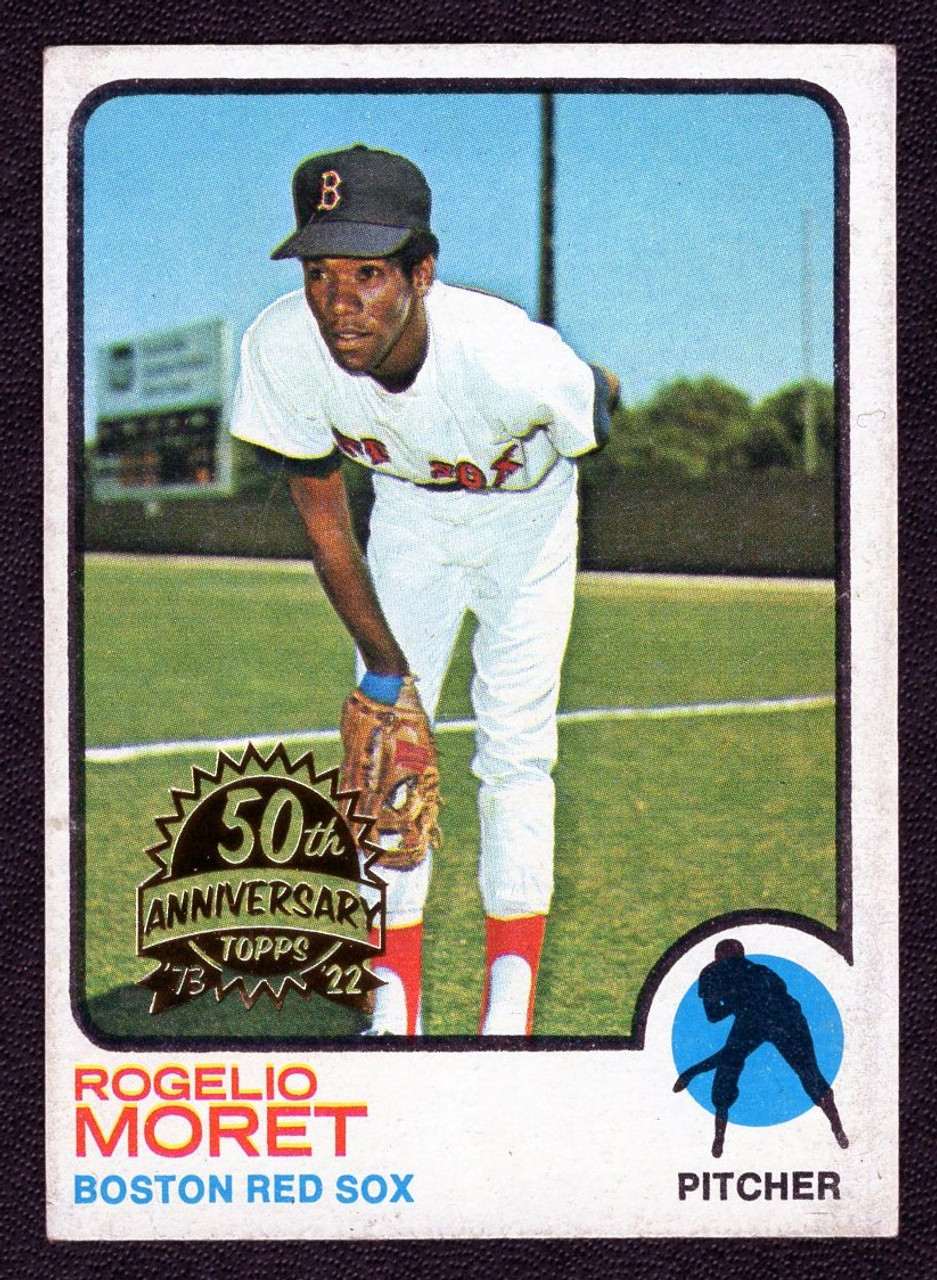 2023 Topps Heritage #291 Rogelio Moret 50th Anniversary Stamped Buyback