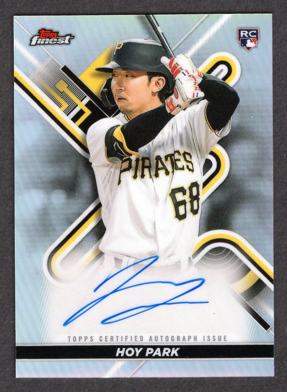 2022 Topps Finest #FA-HP Hoy Park Rookie Autograph