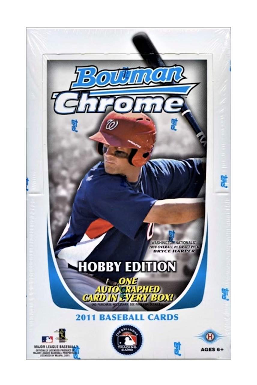2011 Bowman Chrome Baseball Hobby Box