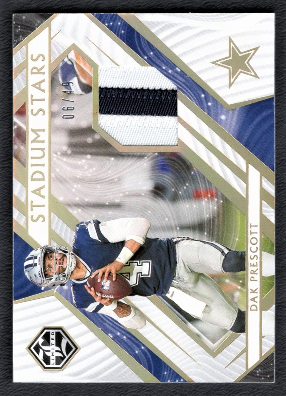 2021 Panini Limited #SS-DP Dak Prescott Stadium Stars Jersey Patch 06/49