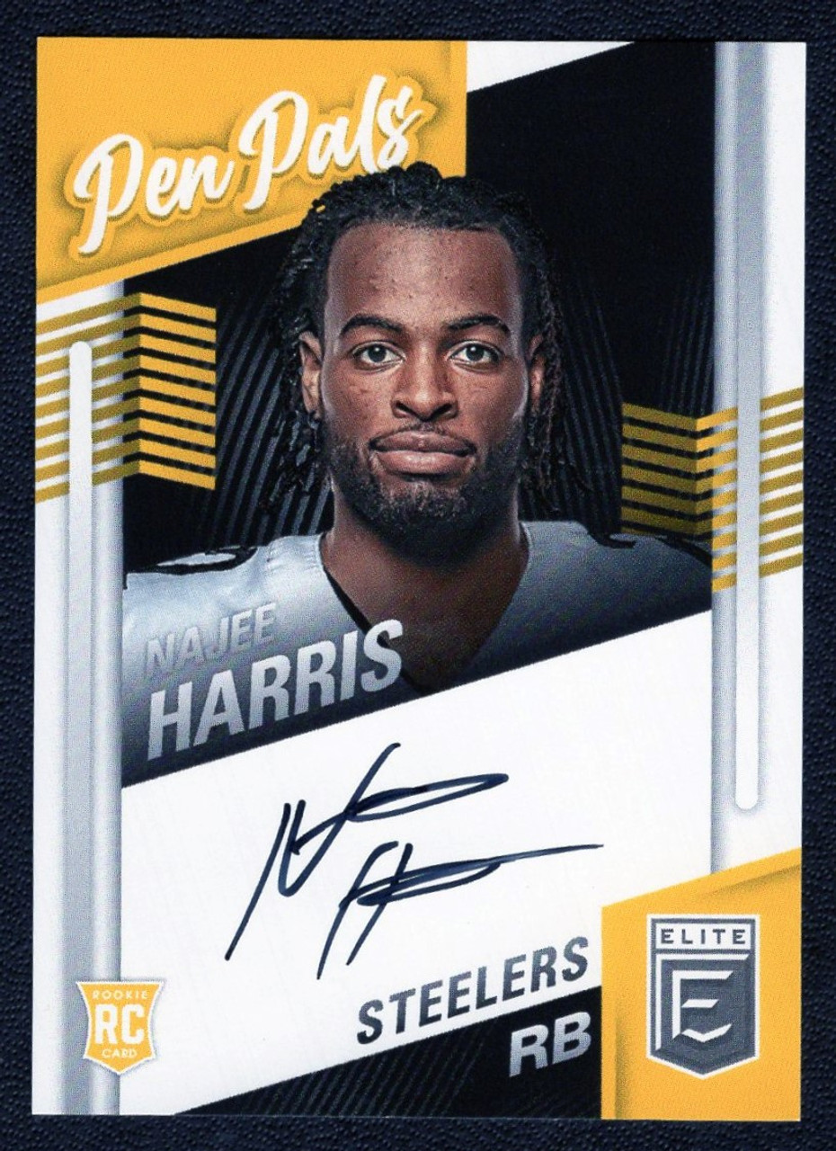 2021 Panini Donruss Elite #PP-NH Najee Harris Pen Pals Rookie Autograph