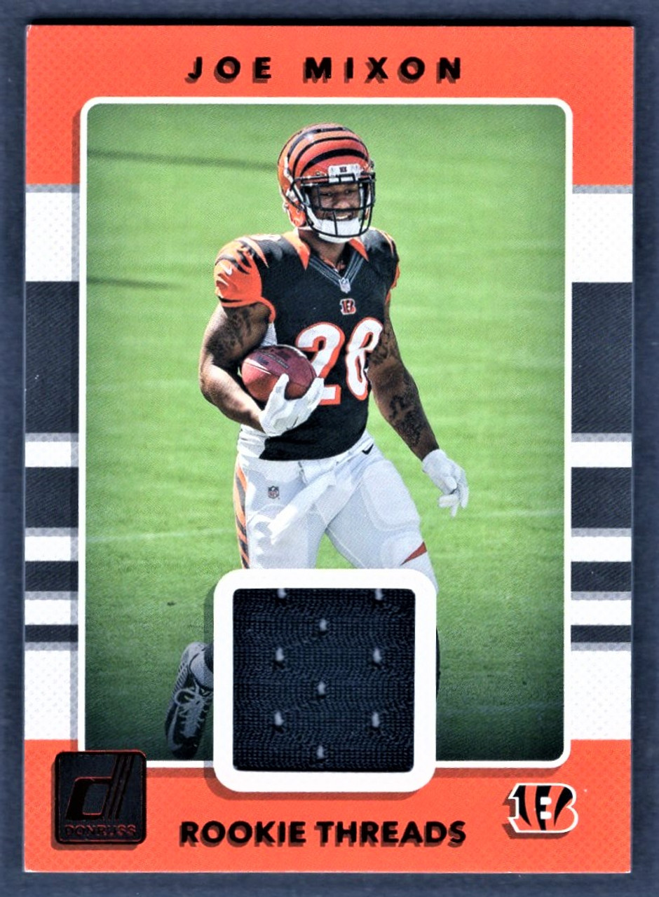 2017 Panini Donruss #14 Joe Mixon Rookie Threads Jersey Relic