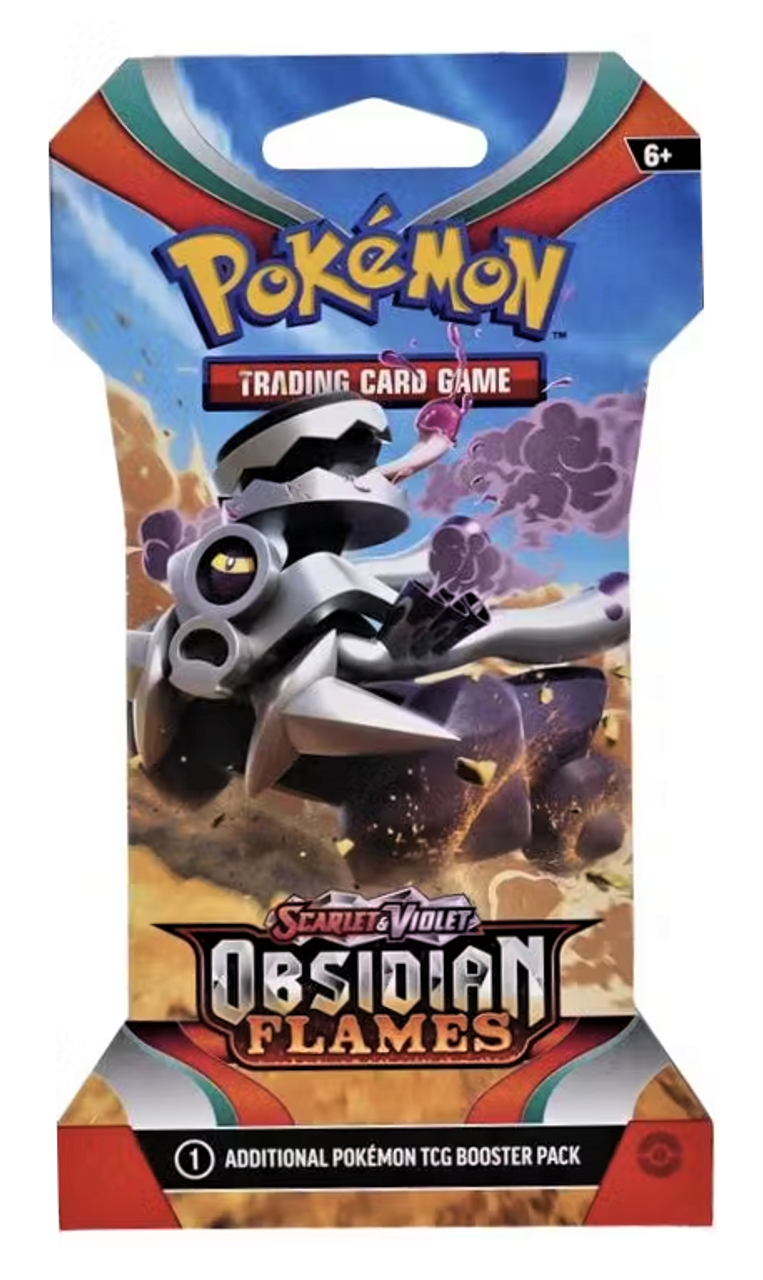 Pokemon Scarlet & Violet: Obsidian Flames Sleeved Booster Pack