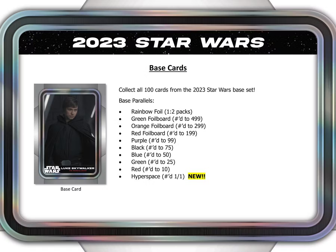 2023 Topps Star Wars Super Box