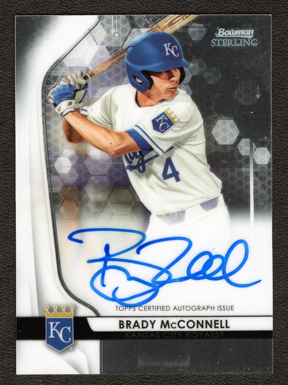 2020 Bowman Sterling #BSPA-BM Brady McConnell Prospect Autograph