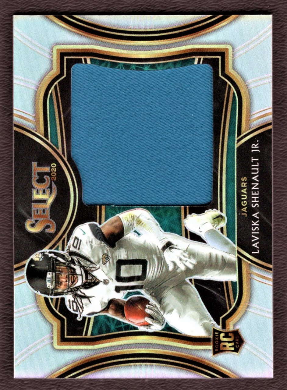 2020 Panini Select #JS-LSH Laviska Shenault Jr. Silver Prizm Rookie Jersey Relic 19/49